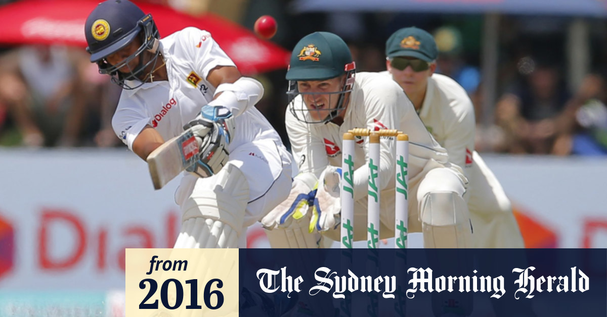 Live cricket scores Second Test, day one Sri Lanka v Australia from